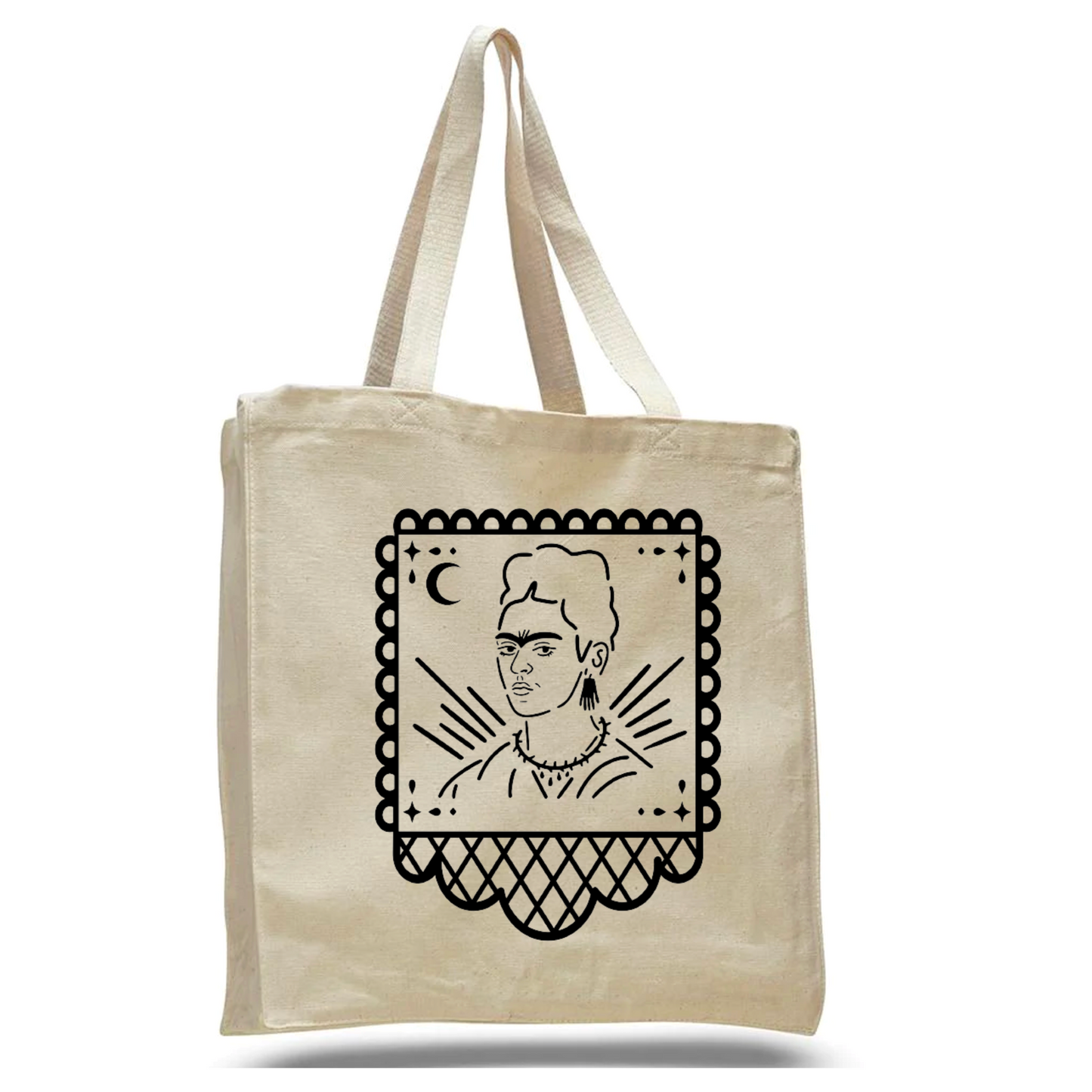 Frida Canvas Tote Bag