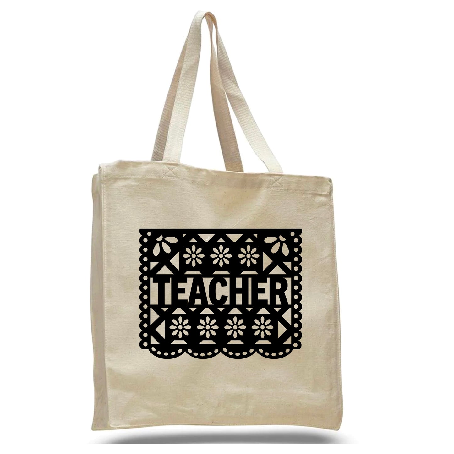 Teacher Maestra Canvas Tote Bag (Customizable)